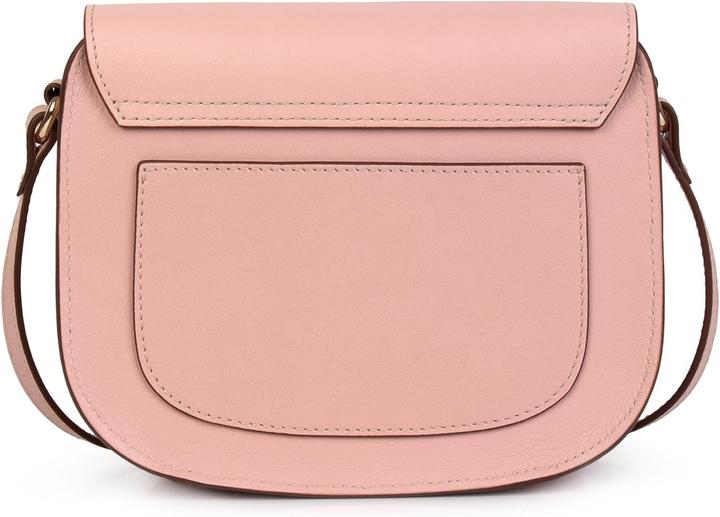 Actual product image Kate Moss Emelyne Small Pink Leather Hobo Bag