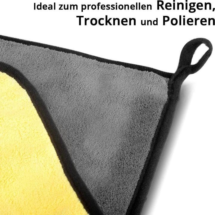 Actual product image Stahlwerk Microfibre towel set of 10 double-sided 40 x 40 cm 600 gsm