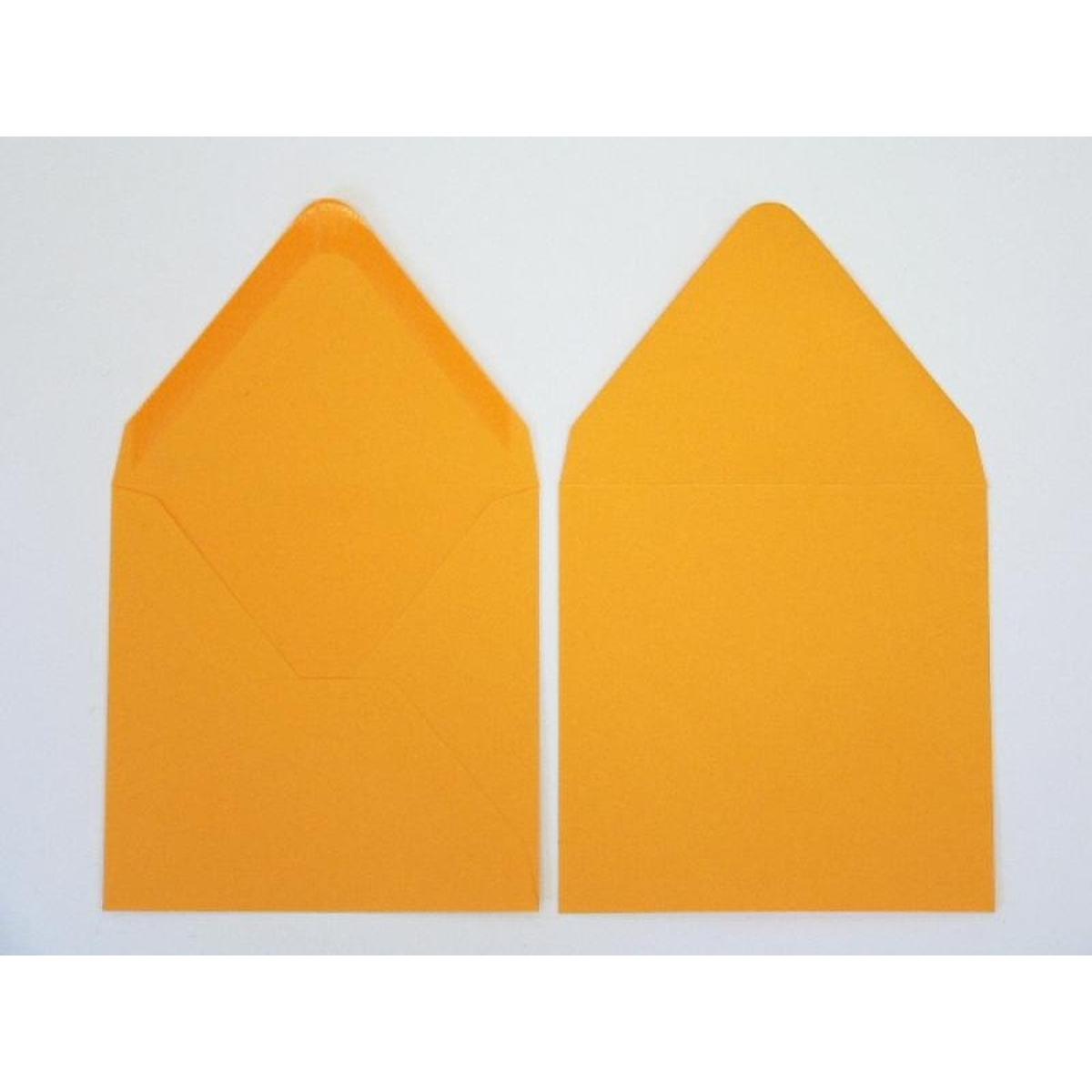 Thumbnail - Blanke, Briefumschlag, Briefumschläge 140x140mm 120g/qm gummiert VE=100 Stück zartorange (100 x)