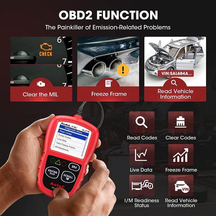 Produktbild Autel AL319 obd2