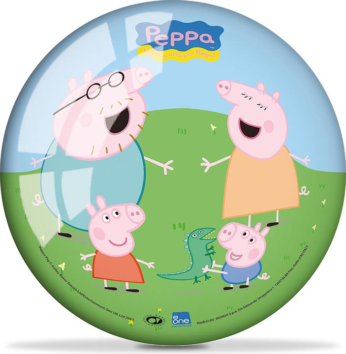 Actual product image Mondo Ball Peppa Pig 14cm