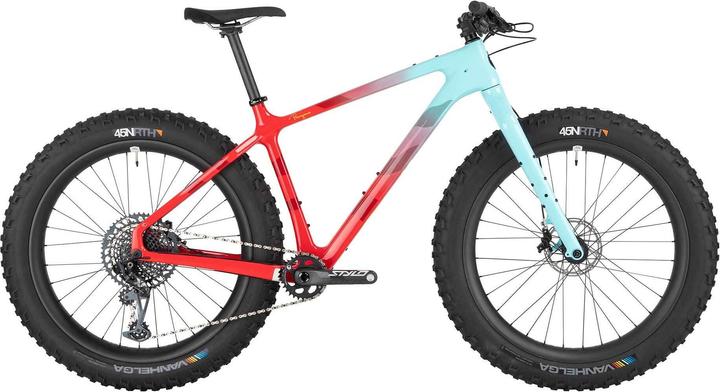 Salsa Beargrease X01 complete fiets, 27,5", M, rood/groen (27.5")