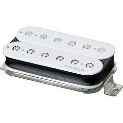 Tesla Pickup Plasma 7 Bridge/White, Zubehör Instrumente, Weiss