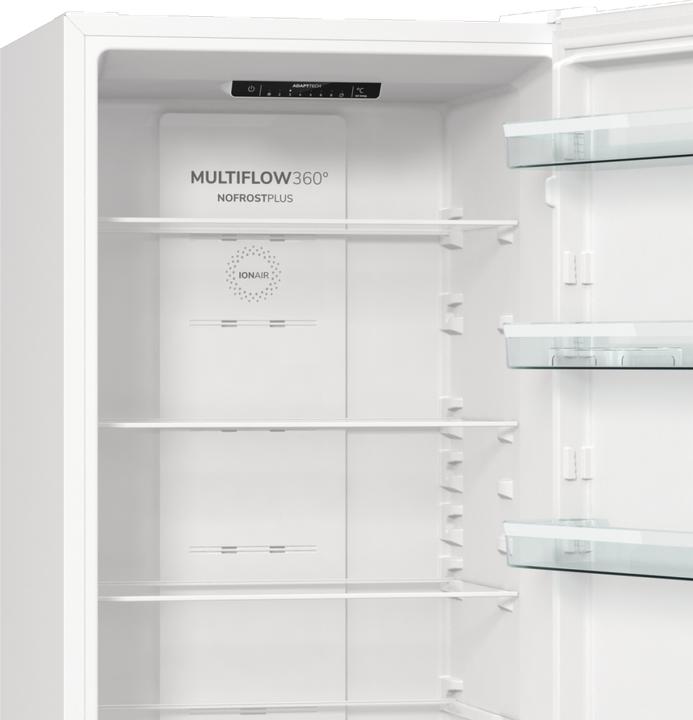 Produktbild Gorenje NRK 6202EW4 NoFrost, Griffmulde, Display hinter der Tür, weiss (331 l)