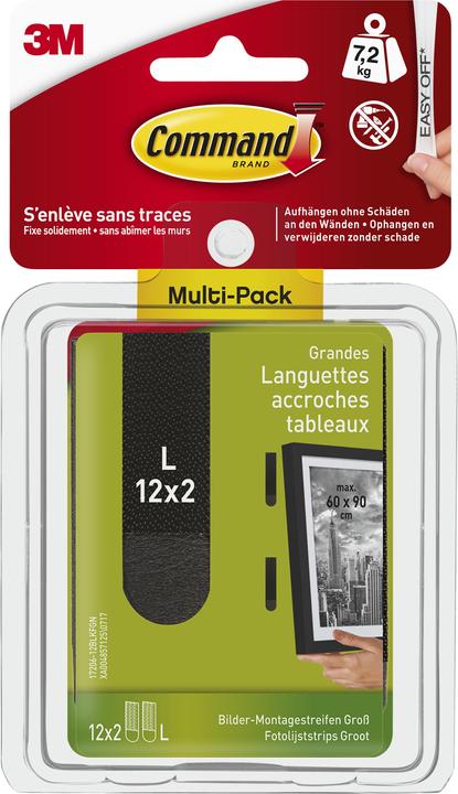 Immagine prodotto Command Strisce appendiquadri L (7.20 kg)
