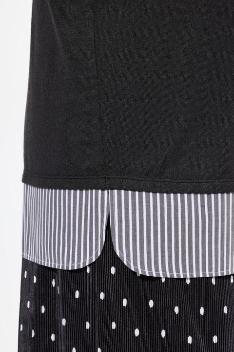 Produktbild Miamoda 2-in-1-Pullover, Lagen-Look, 3/4-Ärmel (46, 48)