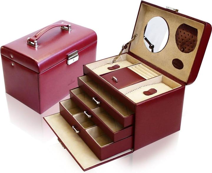 Produktbild Windrose Merino Schmuckkoffer 24,5 cm