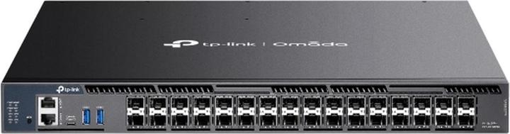 Actual product image TP-Link SX6632YF Omada 26-Port 10G stackable L3 managed switch 26× 10G SFP+ 6× 25G SFP28 2x USB 3.0 (32 ports)