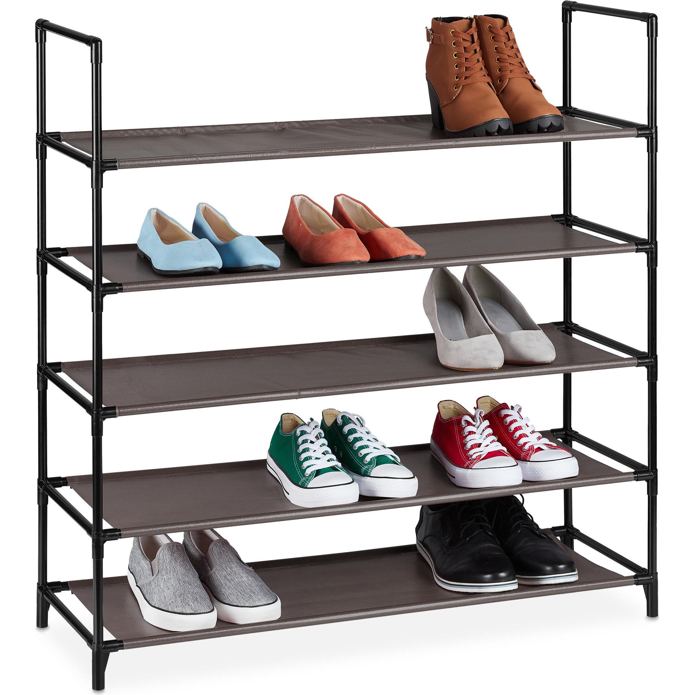 Relaxdays, Schuhschrank, Baylee (87.5 x 30 x 90.5 cm)