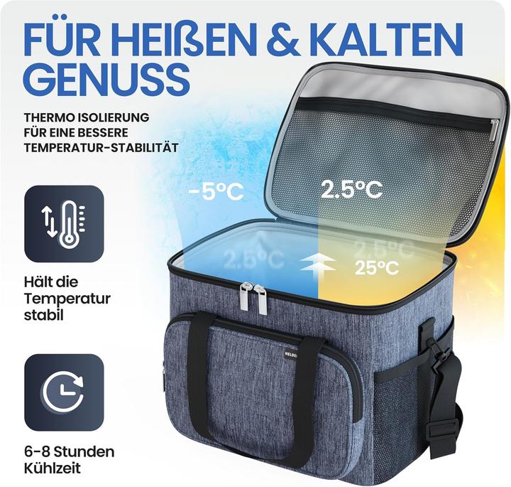 Actual product image Heldenwerk Foldable cooler bag (20 l)