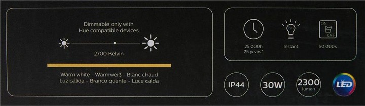 Image du produit Philips Hue Base d'accueil de Hue (2600 lm)