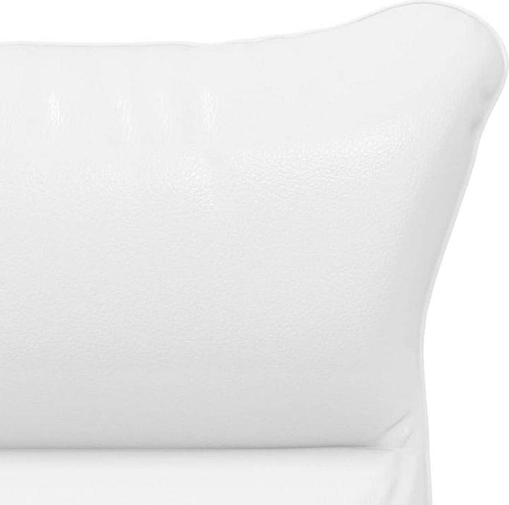 Produktbild vidaXL Relaxsessel Weiss Kunstleder