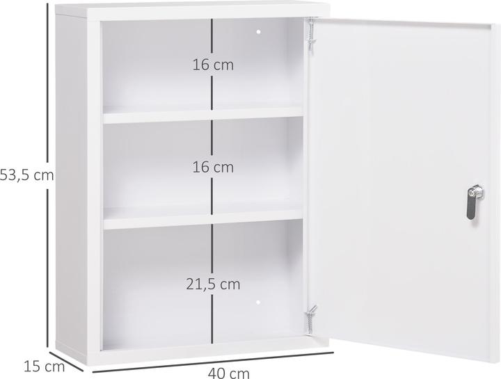 Actual product image Jamb Medizinschrank (40 x 15 x 53.50 cm)