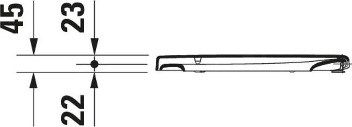 Produktbild Duravit WC-Sitz ohne Absenkautomatik, verlängert weiss
