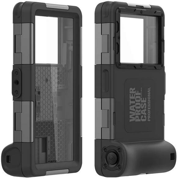 Produktbild PhoneLook SHELLBOX Universelle Smartphone Hülle Professional Waterproof Case 2nd Generation (15 Meter) (Apple iPhone 14 Pro Max, Apple iPhone 6, Samsung Galaxy S21 5G, Samsung Galaxy S6)