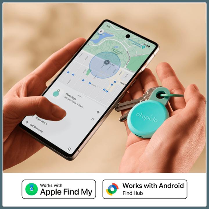 Produktbild Chipolo LOOP Orange/Blau/Gelb/Minze 8-Pack (Android, Apple)