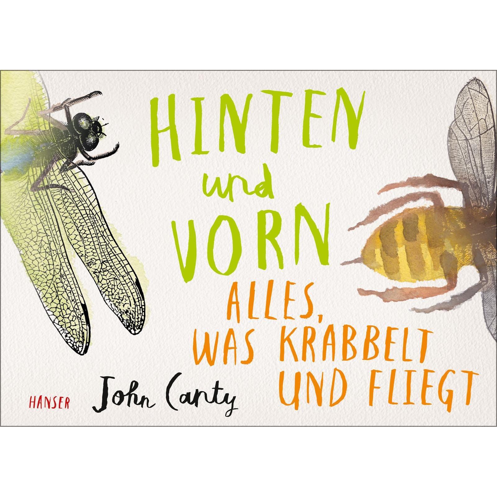 Thumbnail - Hinten und vorn - Alles, was krabbelt und fliegt, Kinderbücher von John Canty