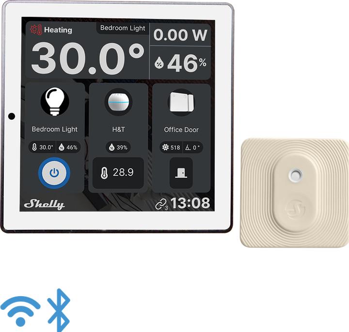 Immagine prodotto Shelly Espositore a parete Bianco + BLU H&T Avorio