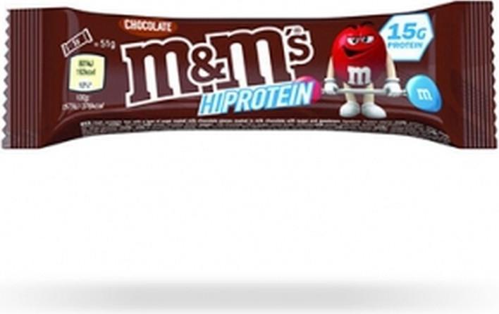 Produktbild M & M's Hi-Protein Bar (51 g, 1 Stk.)