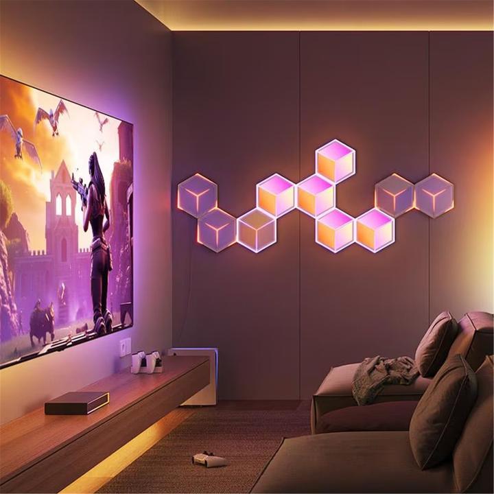 Productafbeelding Govee paneelverlichting Glide Hexa Ultra, 7-pak (130 lm)