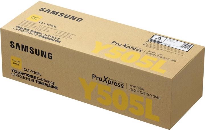 Actual product image Samsung Clt-Y505l (Y)