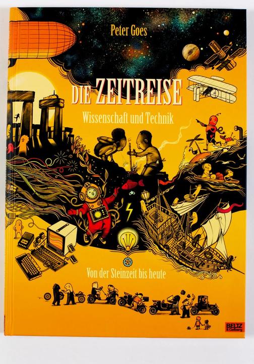 Immagine prodotto Die Zeitreise. Wissenschaft und Technik (Tedesco, Peter Goes, Christina Brunnenkamp, 2021)