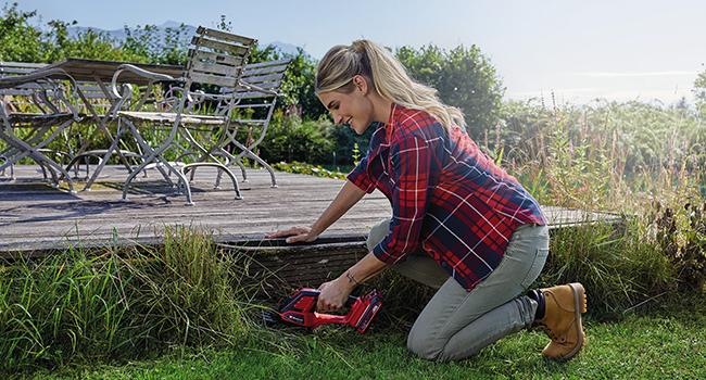 Actual product image Einhell GE-CG 18/100 Li-Solo (Cordless hedgecutters)