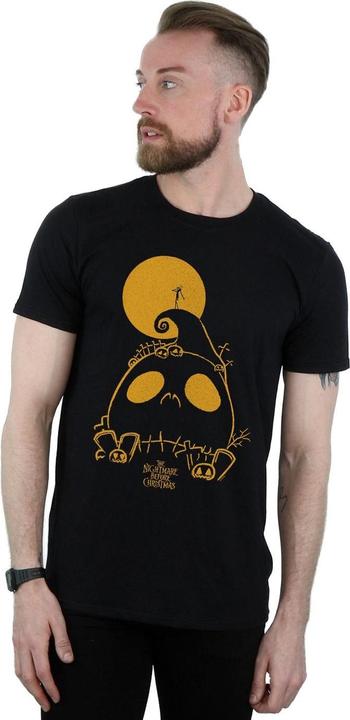 Immagine prodotto Disney Nightmare Before Christmas Jack Skellington Cemetary Maglietta Uomo (M)
