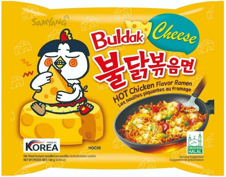 Image du produit Samyang Buldak Buldak Hot Chicken Fromage Ramyeon (700 g)