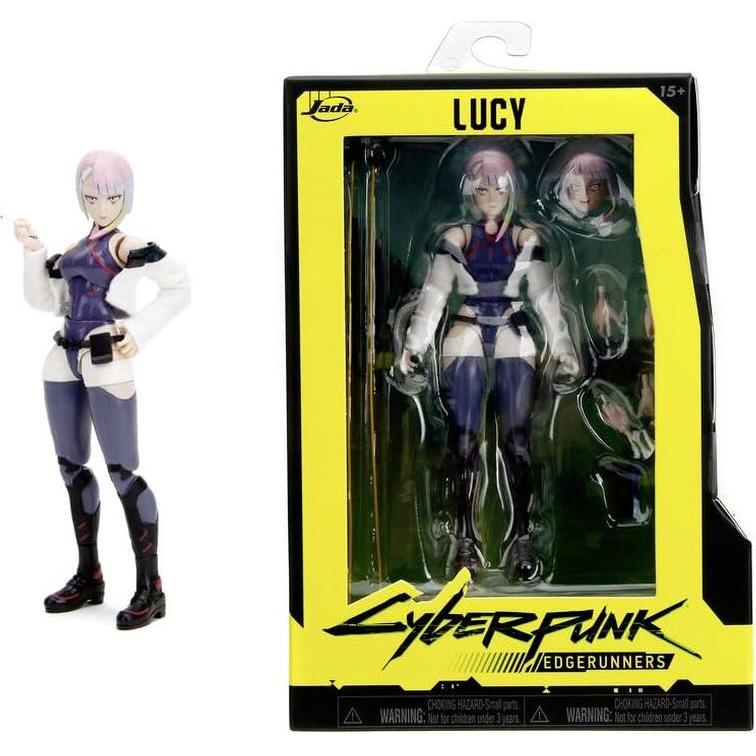 Jada Multicolore Figura Di Cyberpunk Edgerunners Lucy Da 6 Pollici