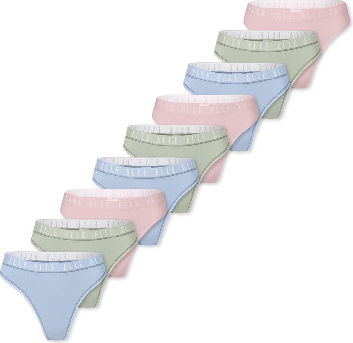 Azzurro, Rosa, Verde chiaro