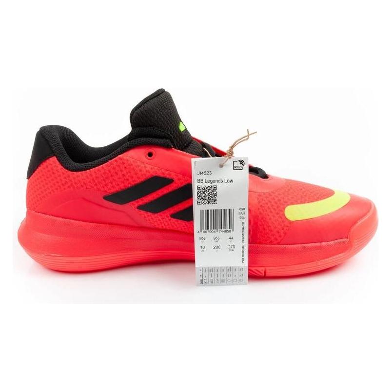 Adidas, Herren, Hallenschuhe, Herren-Sportschuhe Legends Low (44.5), Schwarz