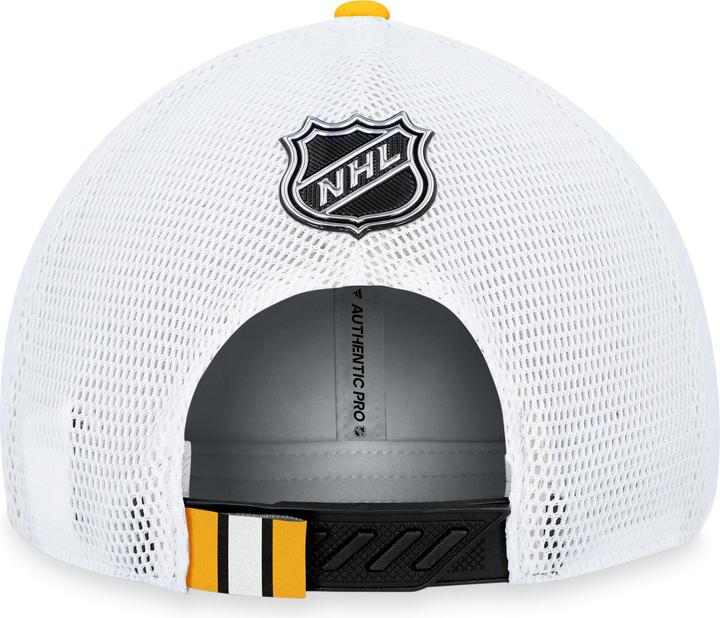 Actual product image IH Authentic Pro Draft Structured Trucker-Podium Boston Bruins