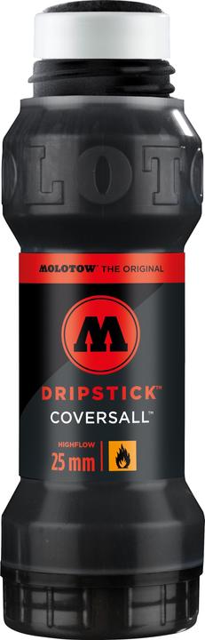 Immagine prodotto Molotow Dripstick Coversall 860 DS ricaricabile 25mm segnale nero (Nero segnale, 25 mm, 1 x)