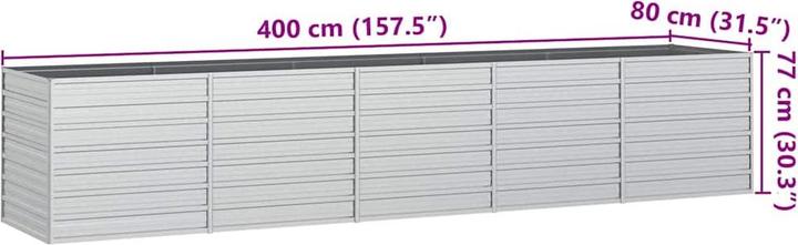 Actual product image vidaXL Garten-Hochbeet