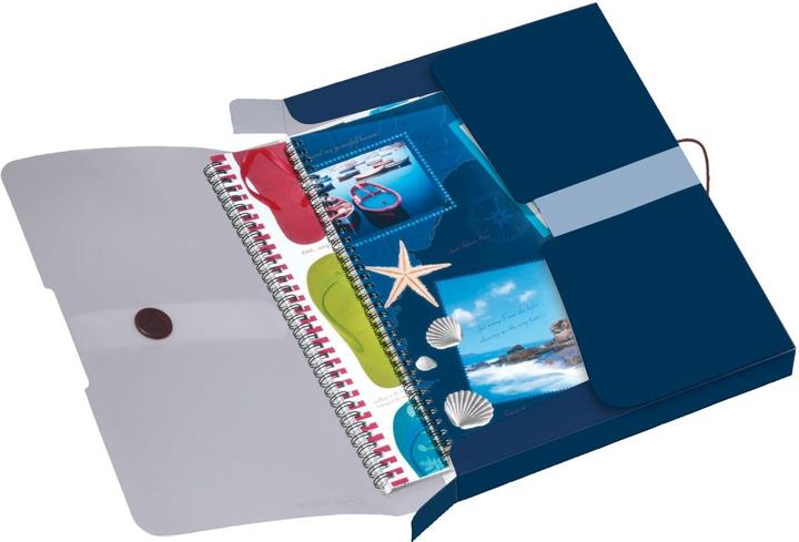 Produktbild Herlitz 11279841 Polypropylene (PP) Blau Aktendeckel (A4, 1x)