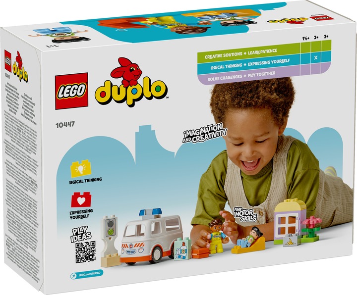 Image du produit LEGO Rettungswagen mit Fahrer (10447)