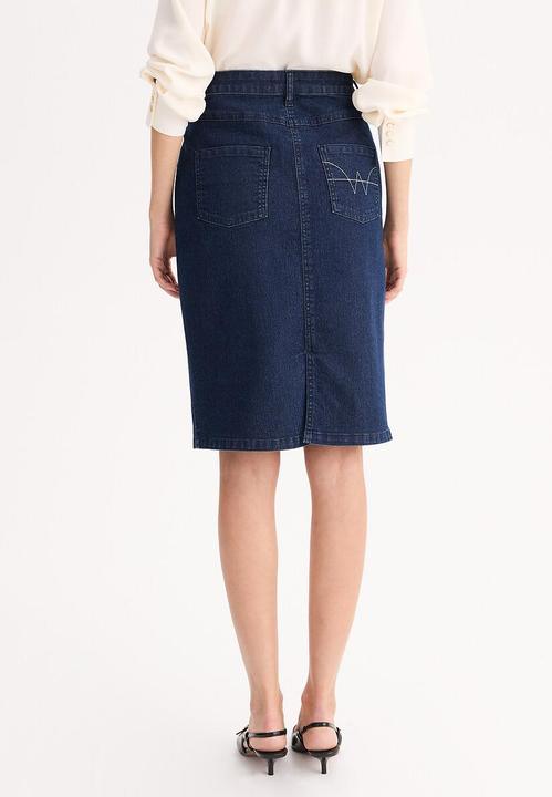 Image du produit Anne Weyburn Jupe en jean en denim stretch (44)