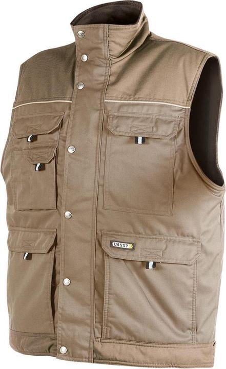 Produktbild Dassy Weste Mons khaki Gr. S (S)