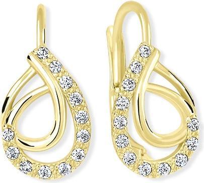 Image du produit Brilio Boucles d'oreilles en or avec cristaux 239 001 01065
