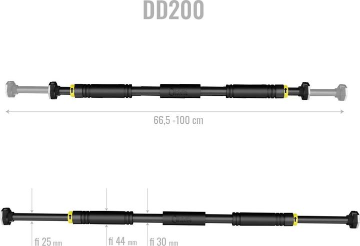 Actual product image HMS Exercise Bar Extension 66 5 - 100 cm Premium DD200
