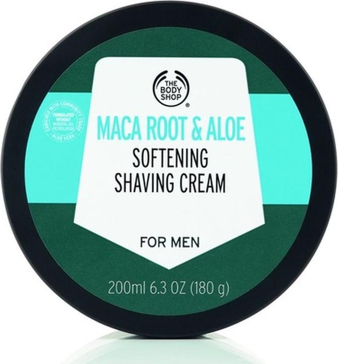 The Body Shop Maca Root & Aloe Softening Shaving Cream (200 ml, Rasiercreme)