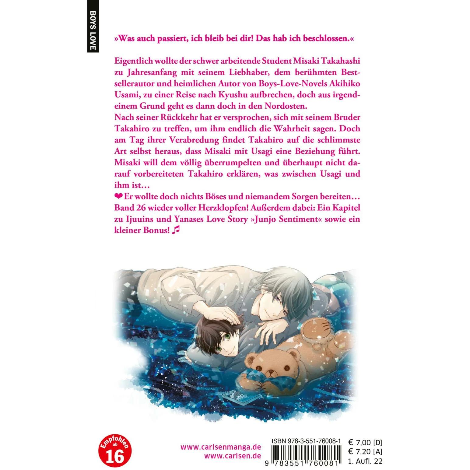 Junjo Romantica 26, Belletristik von Shungiku Nakamura