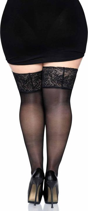 Produktbild Leg Avenue Halterlose Strümpfe mit Spitze (42, 44)