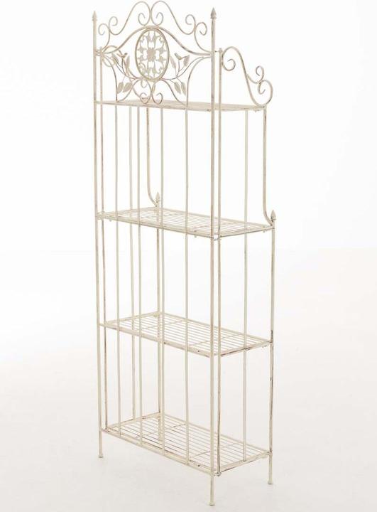 Actual product image CLP Flora shelving unit, antique cream (66 x 32 x 175 cm)
