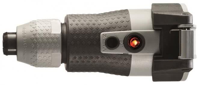 Actual product image ABL SCHUKO coupler gray, 2K technology, voltage indicator, quick release, IP54 (CEE 7/4)