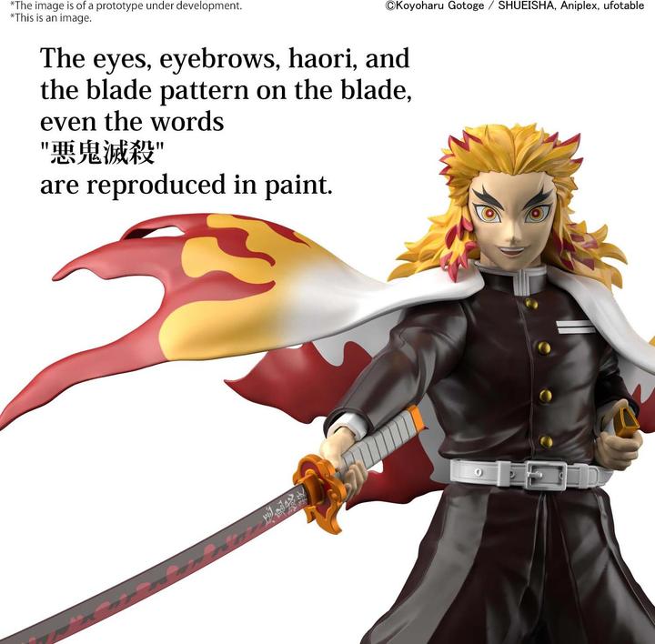 Produktbild Bandai Demon Slayer Kyojuro Rengoku Model Kit 12cm