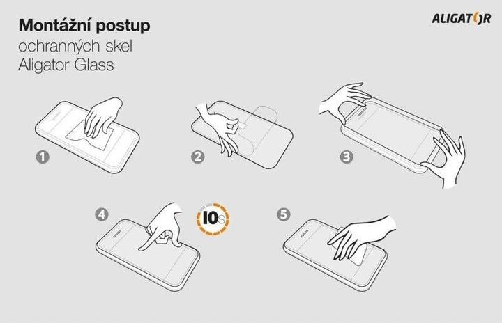 Actual product image Aligator Displayschutz GLAS Samsung Galaxy A56 5G (Samsung Galaxy A56 5G)