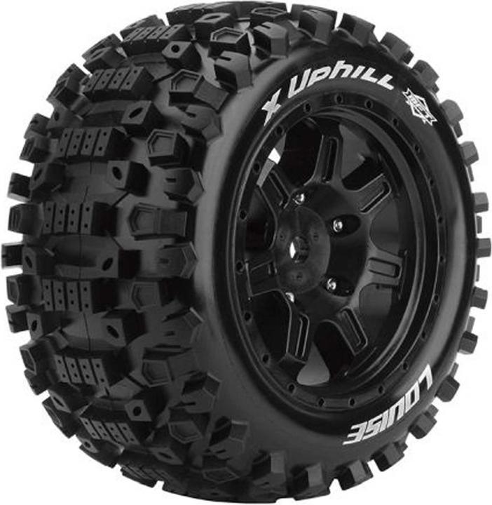 Produktbild Louise x-uphill sport-reifen mft inkl. felgen schwarz 24mm für arrma kraton/outcast 8s