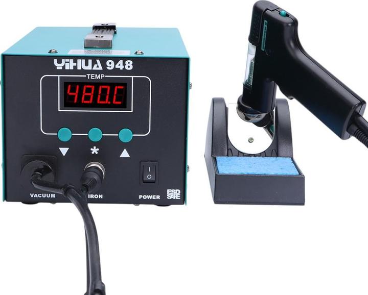 Actual product image Yihua 948 Entlötstation mit integrierter Vakuumpumpe (Soldering bit)